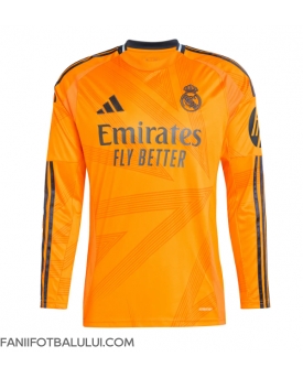 Real Madrid Tricou Fotbal Replică 2024-25 Barbati Deplasare Mâneci Lungi
